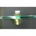 Adjustable Brass Shelf Bracket Pair