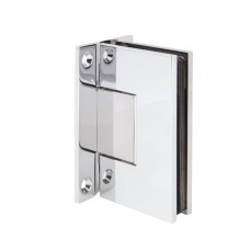 Shower Door Hinge Bilbao Premium HD glass / wall 90° both sides wall mounted (Single Hinge)