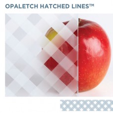 OpalEtch Hatched Lines - Acid Etched Glass