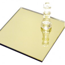 Tinted Gold Mirror  Sample