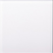 6mm Toughened Lacobel White Sample