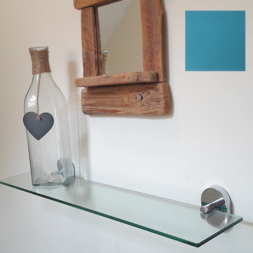 Blue Tint Glass Shelf