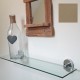 Bronze Tint Glass Shelf