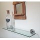 Satin Glass Shelf