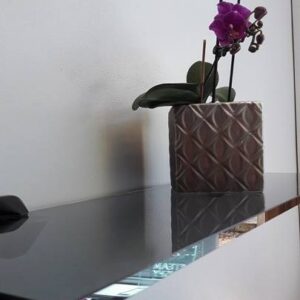 Grey Tint Glass Shelf